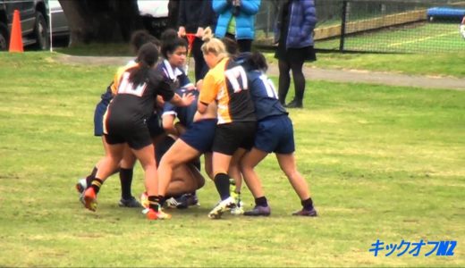 ＮＺ女子高校ラグビー　BOP地方決勝戦2012　RGHS vs WhakataneHS