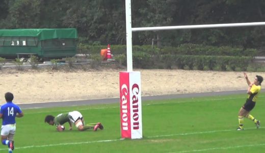 2013年　関東大学ラグビーリーグ戦　大東文化ラグビー部　トライ集