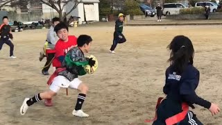 2020.2.2 タグラグビー 小学4年生