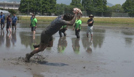 たんぼラグビーinうきは 2017