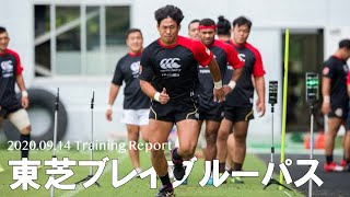 【公式】東芝ブレイブルーパス｜トレーニングレポート_20200914