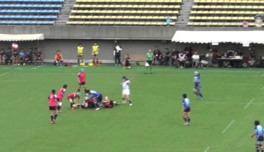 女子ラグビー代表パンチング