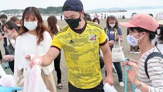 ラグビーごみ拾い　2020年10月4日（日）