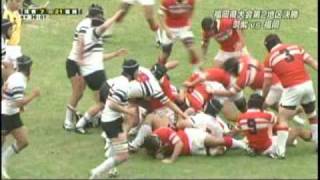 第９０回　福岡県高校ラグビー決勝　４