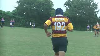 武惑ラグビークラブ（浦和スクールコーチ戦・1本目）