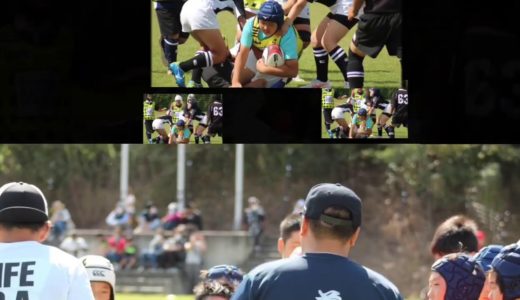 津山ラグビースクール　R2年９月２７日岡山交流会