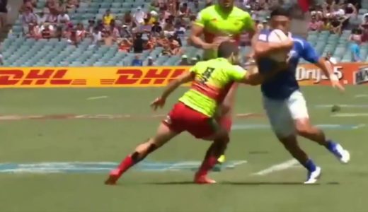 【ラグビー】スゲー！何人抜くのw一流選手のステップが華麗すぎる【ステップ】