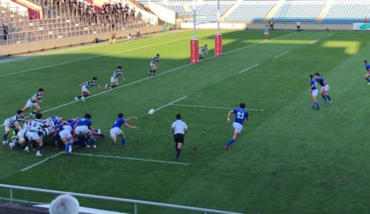2020.10.31.秩父宮　関東大学ラグビーリーグ戦　東海大学　v.s 専修大学　後半　48分谷口選手のトライ　83-0 となる。