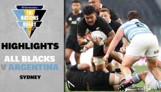 HIGHLIGHTS: All Blacks v Argentina (Sydney)
