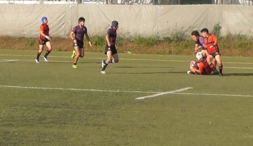 2020年11月15日都留文科大学ラグビー部（対順天堂大学）