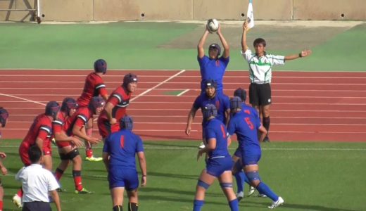 後半　長崎北陽台得点シーン⑥　第１００回全国高校ラグビー大会 長崎県予選 決勝戦  長崎北陽台対長崎南山 　２０２０１１１５