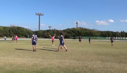 タッチラグビー全日本選手権　決勝 東京タッチジャンキーズ対タッチブルドッグス　前半