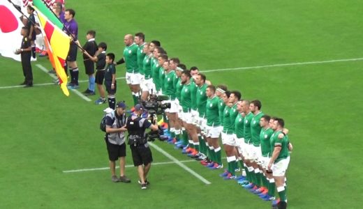 ラグビーワールドカップ日本×アイルランド国国家2019/9/28静岡エコパスタジアムnational anthem Japan×Ireland Rugby World Cup 2019