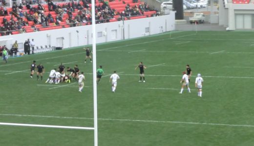 2020ラグビー大学選手権　天理vs流経 天理９Ｔハビリ