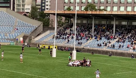 第57回　全国大学ラグビー選手権　準々決勝　明治VS日大　明治ダメ押し