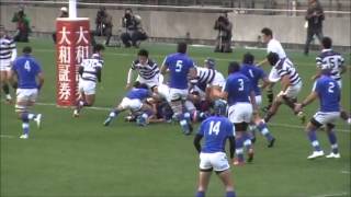 明治対東海大（ハイライト）　第50回全国大学ラグビーフットボール選手権2nd ステージ