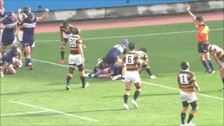 第96回高校ラグビー神奈川県予選　決勝　桐蔭学園高校 VS 慶應義塾高校　後半　(2016.11.20)