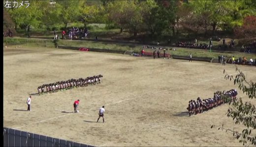 筑紫丘 vs つくし 2020福岡県中学ラグビー新人大会
