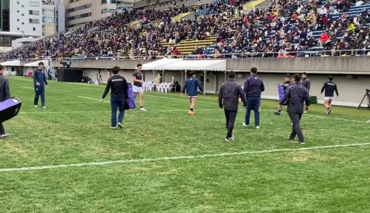 第57回　全国大学ラグビー選手権　準々決勝　明治VS日大　明治試合前練習