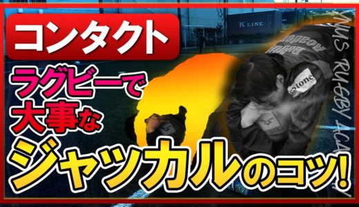 【必須スキル】ラグビーで大事なジャッカルのコツ！ブレイクダウンに活きる基本の姿勢を覚えよう