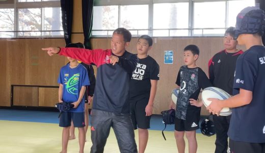 ラグビー タックルコーチング