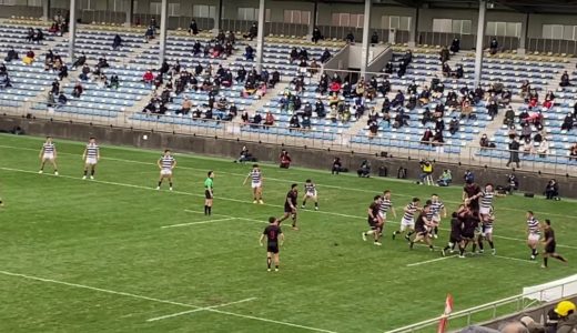 第57回　全国大学ラグビー選手権　準々決勝　明治VS日大　明治守る