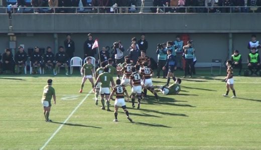 2017/12/23 ラグビー 大学選手権 準々決勝 慶應義塾大学×大東文化大学 (後半）