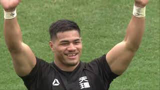 第57回全国大学ラグビー選手権 決勝 早稲田vs天理   B'z - 兵、走る