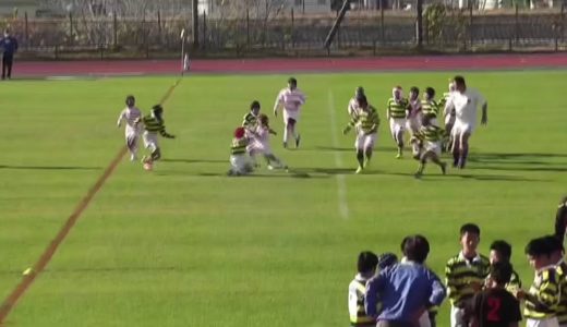 枚方ラグビーカーニバル 観客席側からの映像 2020.12.6