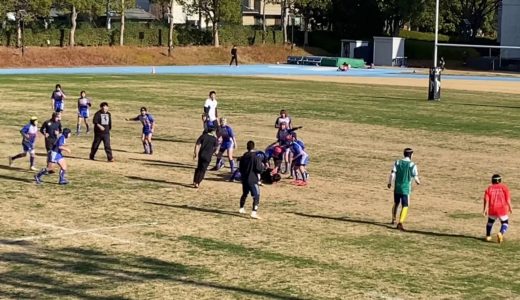 2020/12/27 刈谷ラグビースクール 中学生 vs 指導員