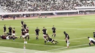 【天理12市川敬太トライ2本目】第57回ラグビー全国大学選手権決勝 早稲田大学vs天理大学