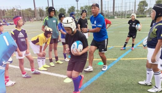 夏休み 東京ジュニアラグビー合宿 2018
