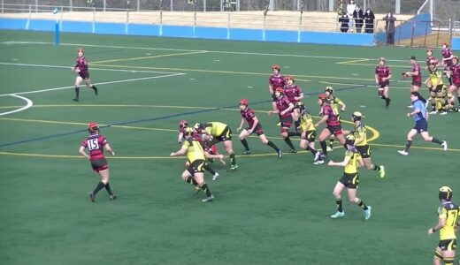 第30回東北高等学校ラグビーフットボール新人大会　準決勝第１試合　仙台育英vs黒沢尻北