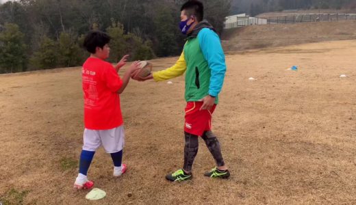 令和3年2月7日津山ラグビースクール練習