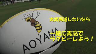 中学生のための部活動紹介動画【ラグビー部】東京都立青山高等学校