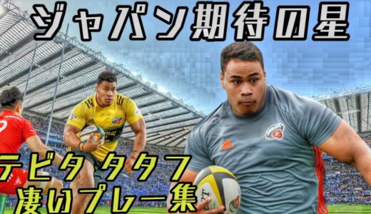テビタタタフの凄いプレー【ジャパン期待の星】