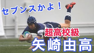 【セブンスかよ！】野澤武史さんもびっくりの矢崎由高のラン（桐蔭学園）