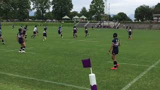 熊本県高等学校総合体育大会ラグビーフットボール競技　vs西高