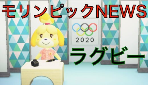 あつ森でモリンピック【ラグビー】