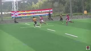 中京大学ラグビー部　WTB太田