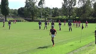 第17回ジュニア・ラグビー九州ブロック大会 　準決勝 前半　熊本選抜U15 vs 福岡選抜U15