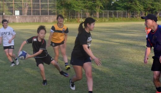 上達屋ラグビージュニア【駒沢クラス】100回の判断訓練でオフロード習得！