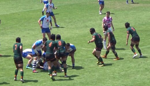 2017サニックスラグビーユース 東福岡vsリセボルデバッス(フランス)