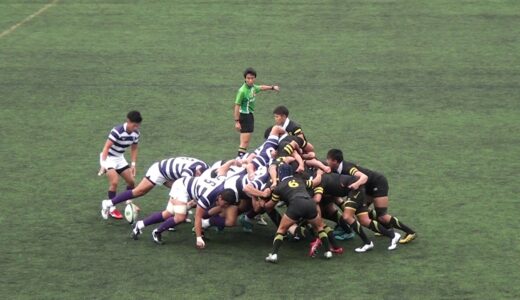 2018年ラグビー関東大学対抗戦A　明治大学VS青山学院大学(前半）