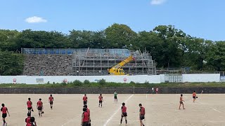 次郎丸vs合同1【後半LIVE】2021福岡県中学校ラグビー大会