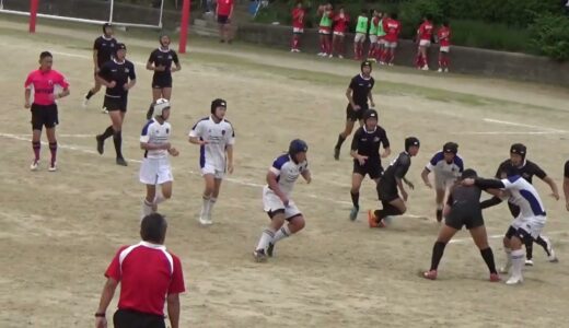 筑紫丘vs合同2(京築・筑豊) 2021福岡県中学ラグビー大会