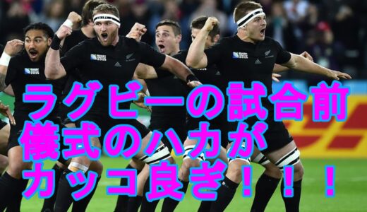 ラグビー日本代表次戦サモアやNZのハカに女性がキュンキュンする件