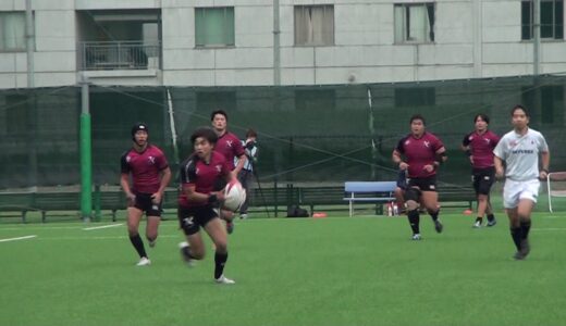 2019年ラグビー関東大学リーグ戦2部 國學院大学VS関東学院大学（後半）