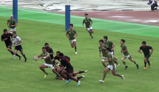 2019年ラグビー関東大学リーグ戦1部 日本大学VS大東文化大学(後半）