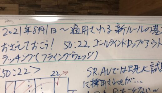 2021年8月1日〜適用される新ルールの基本を押さえておこう！50：22 ゴールラインドロップアウト　ラッチング　クリーンアウト